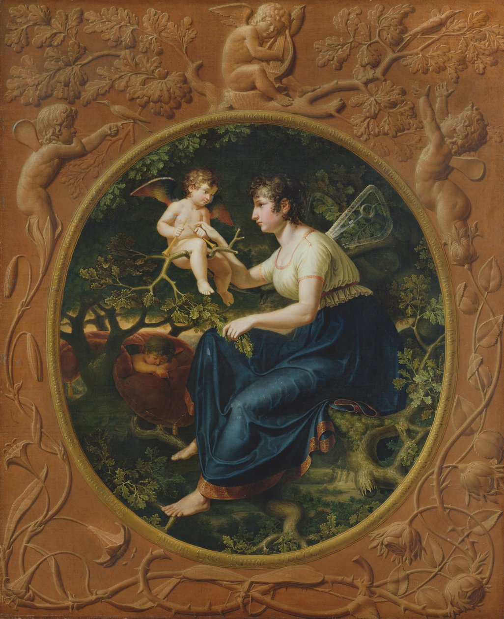 La lección del ruiseñor, 1805 de Philipp Otto Runge