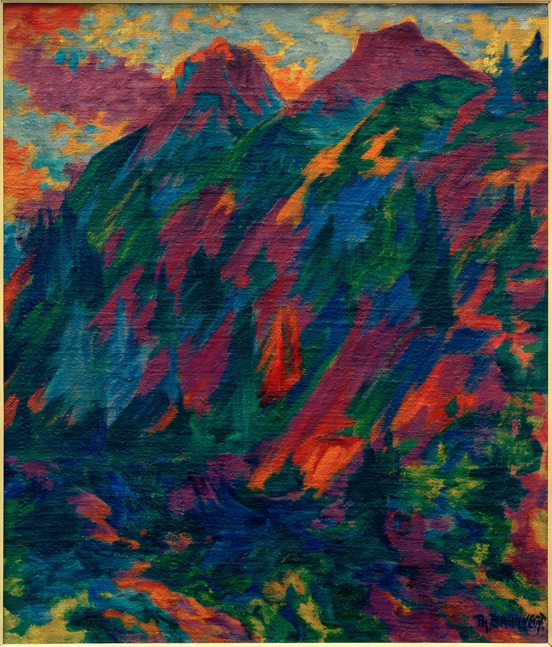 Tarde en la montaña de Philipp Bauknecht