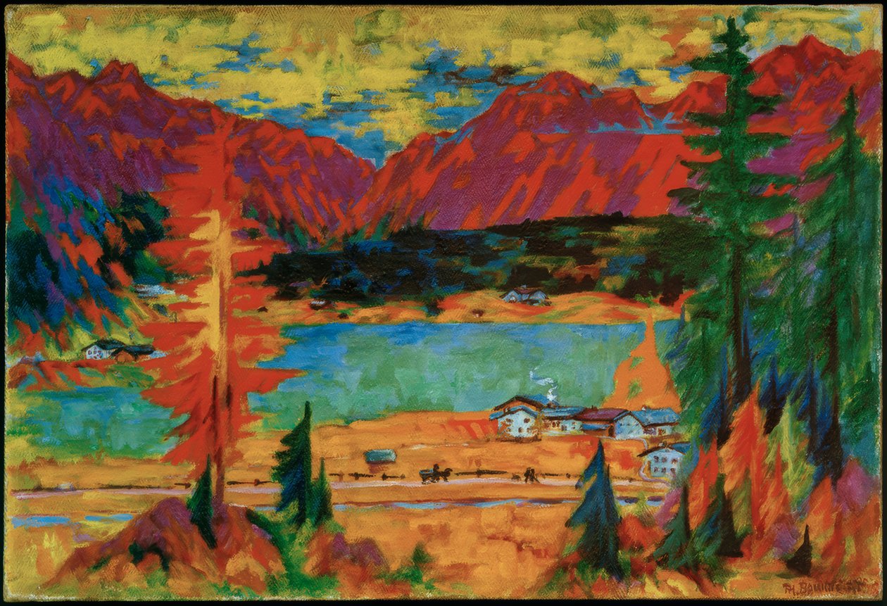 Lago de Davos de Philipp Bauknecht