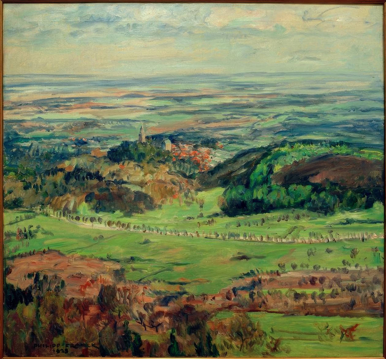 Vista de la llanura de Maine de Philipp Franck