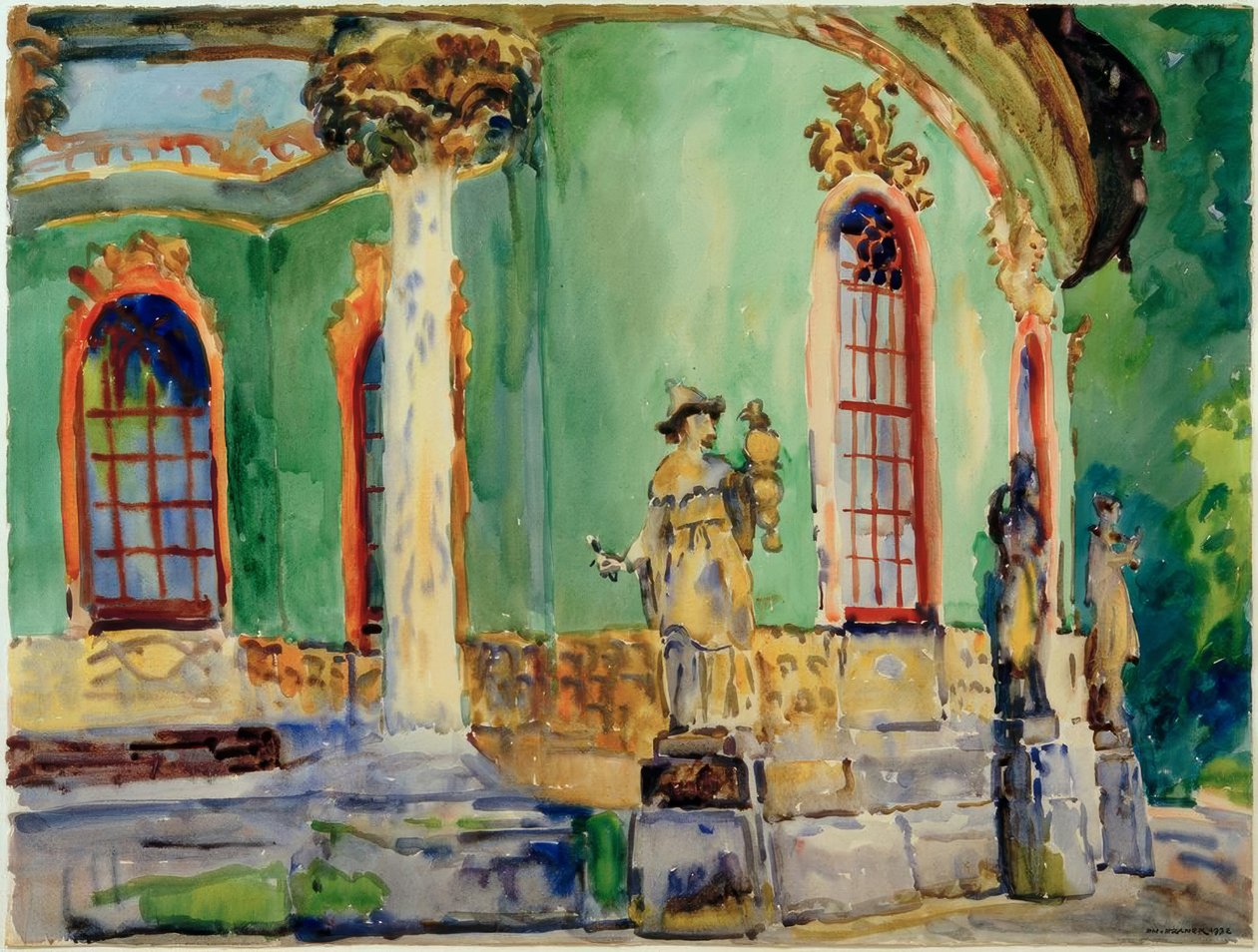 Casa de té china de Philipp Franck