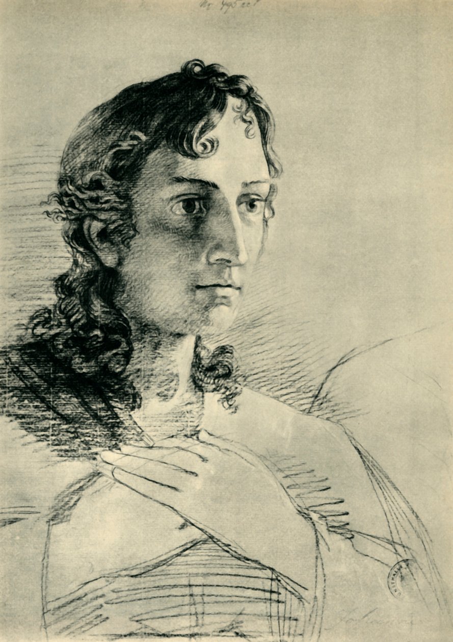 Cabeza y manos de San Juan, 1806, 1943 de Philipp Otto Runge