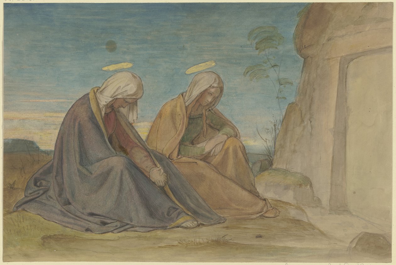 Las dos Marías ante el sepulcro de Philipp Veit