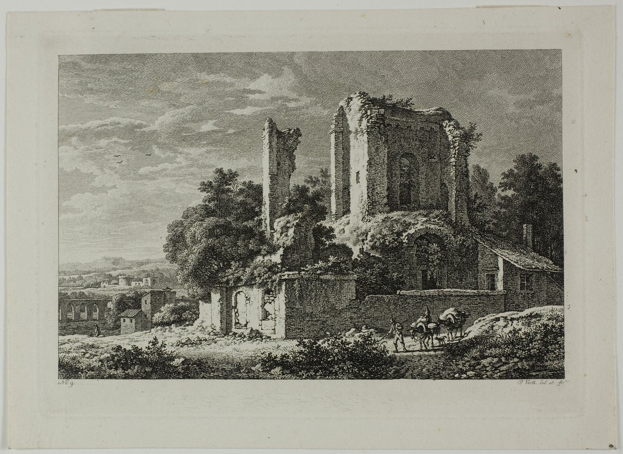 Paisaje italianizante de Philipp Veith