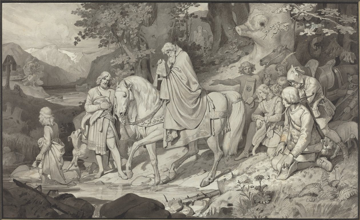 El Conde de Habsburgo de Philipp von Foltz