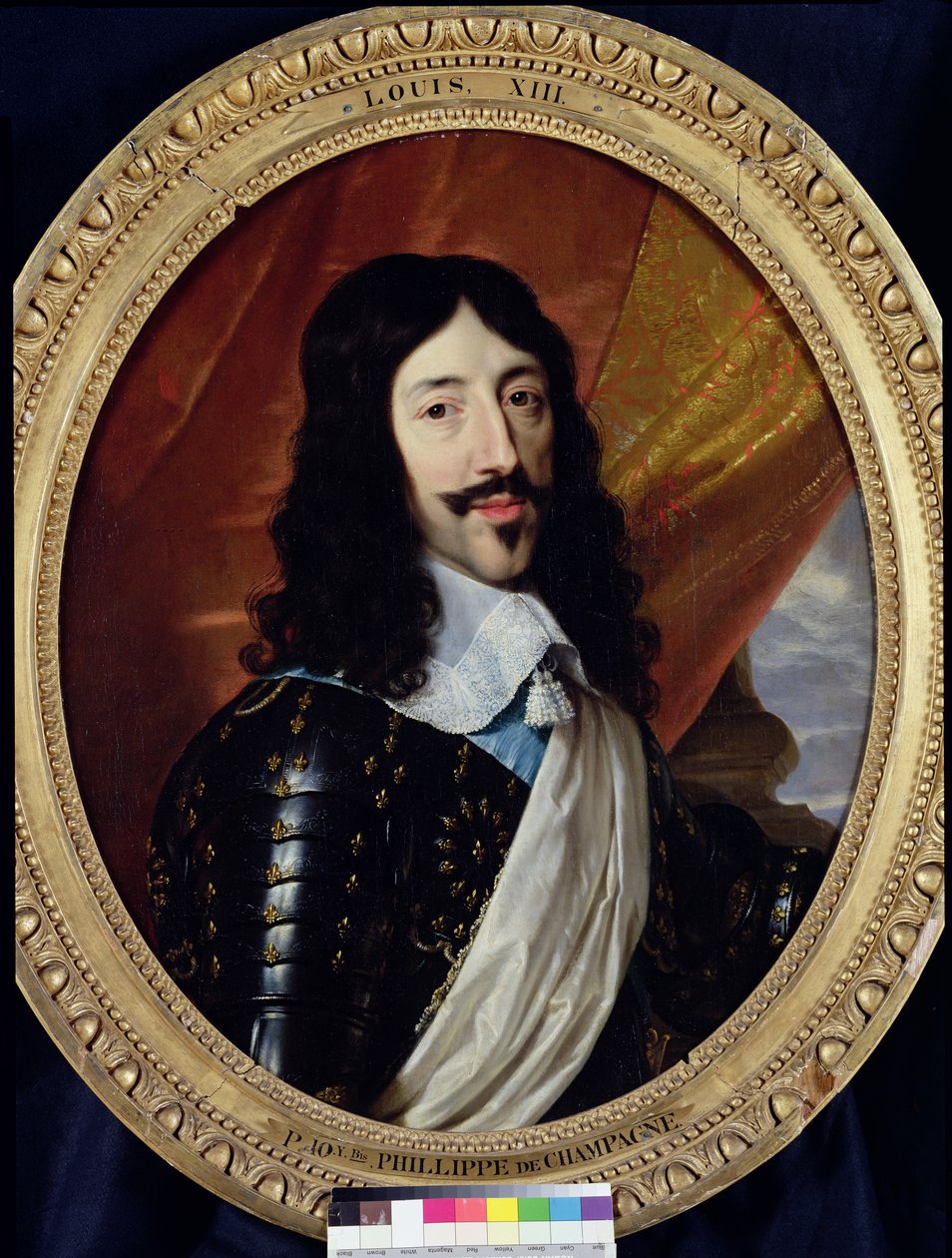 Retrato de Luis XIII (1601-43) después de 1610 de Philippe de Champaigne