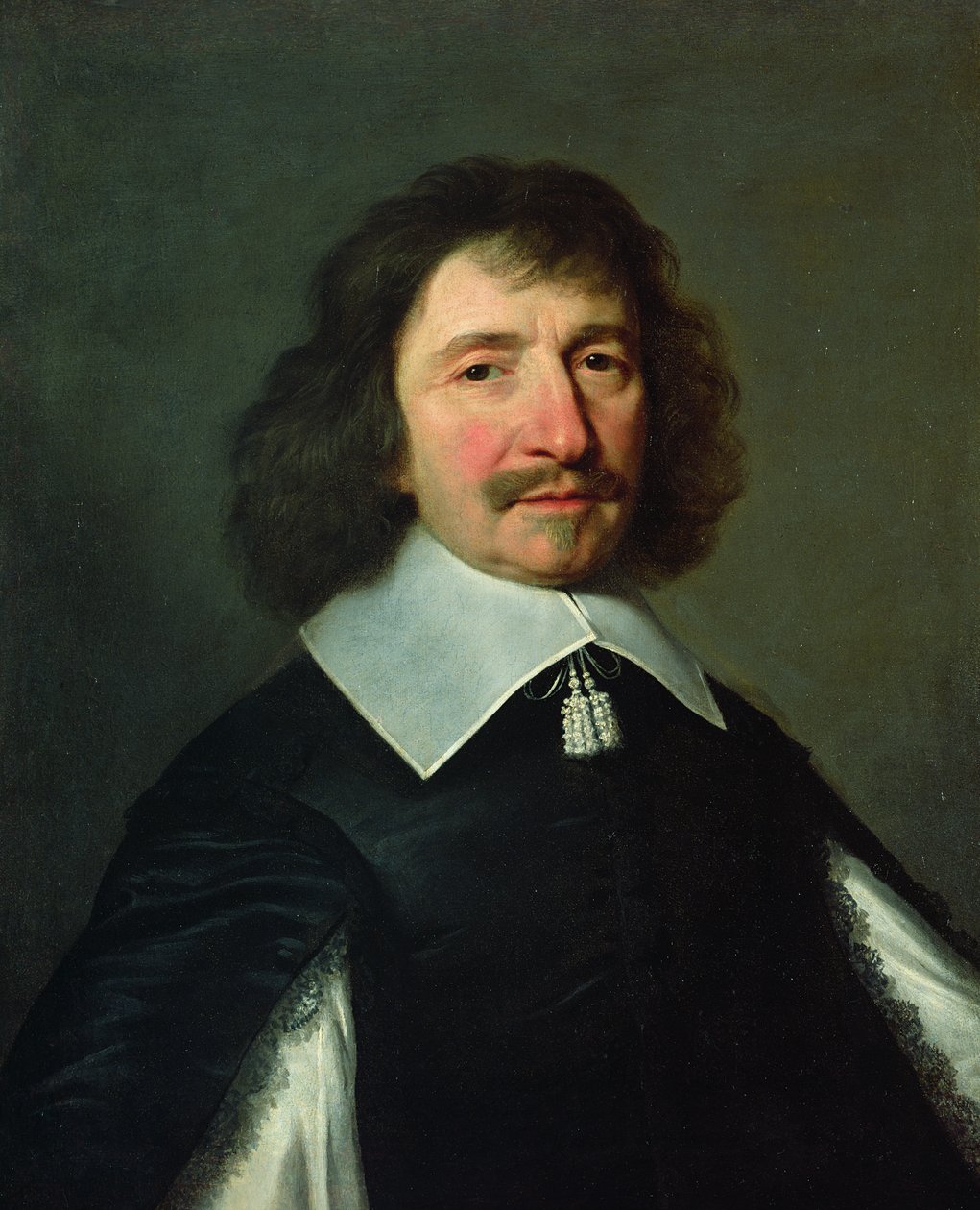 Retrato de Vincent Voiture (1597-1648) c.1643-44 de Philippe de Champaigne
