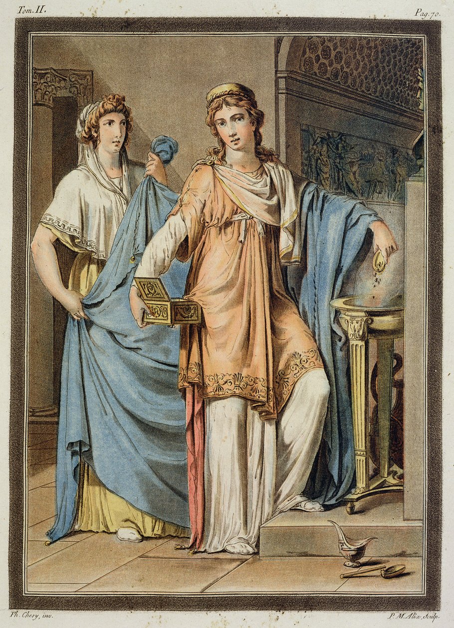Berenice, vestuario para 