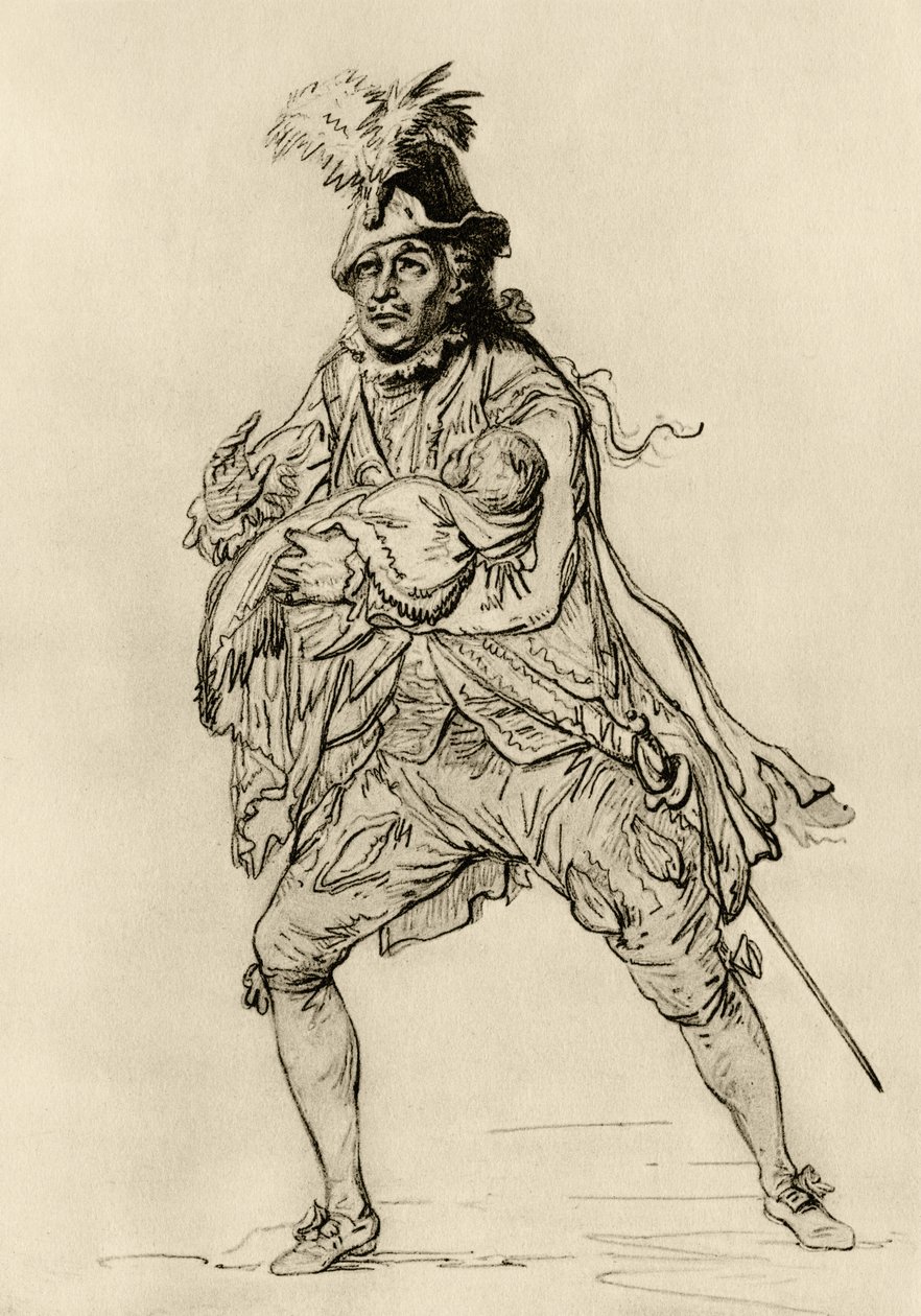 David Garrick en el papel de Don Juan de Philippe-Jacques de Loutherbourg