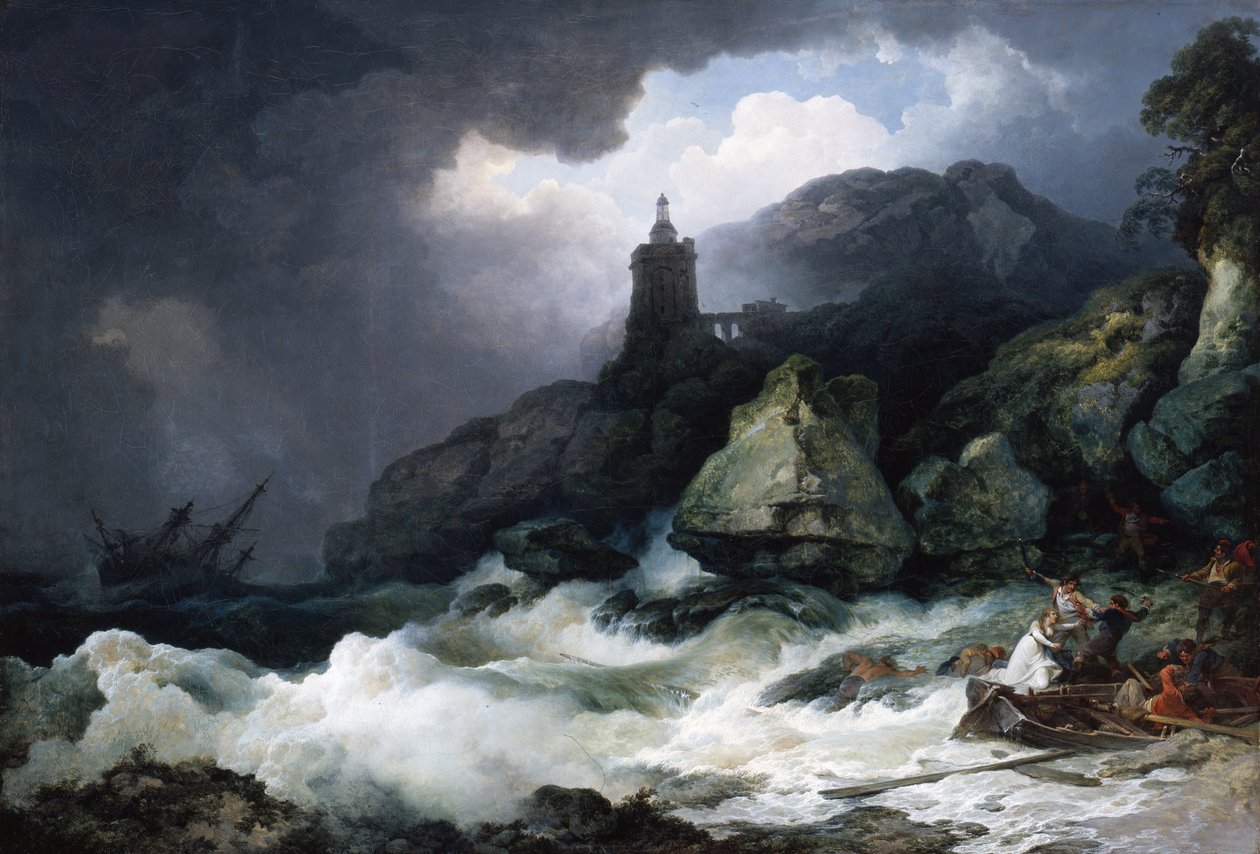 El Naufragio, 1793 de Philippe Jacques de Loutherbourg