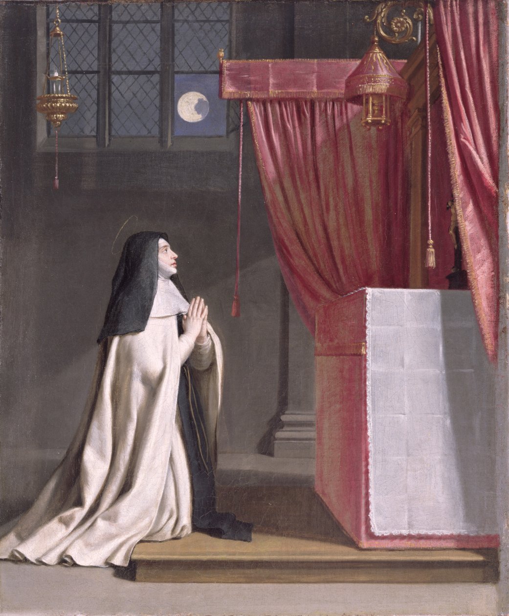 La visión de Santa Juliana de Mont Cornillon de Philippe de Champaigne