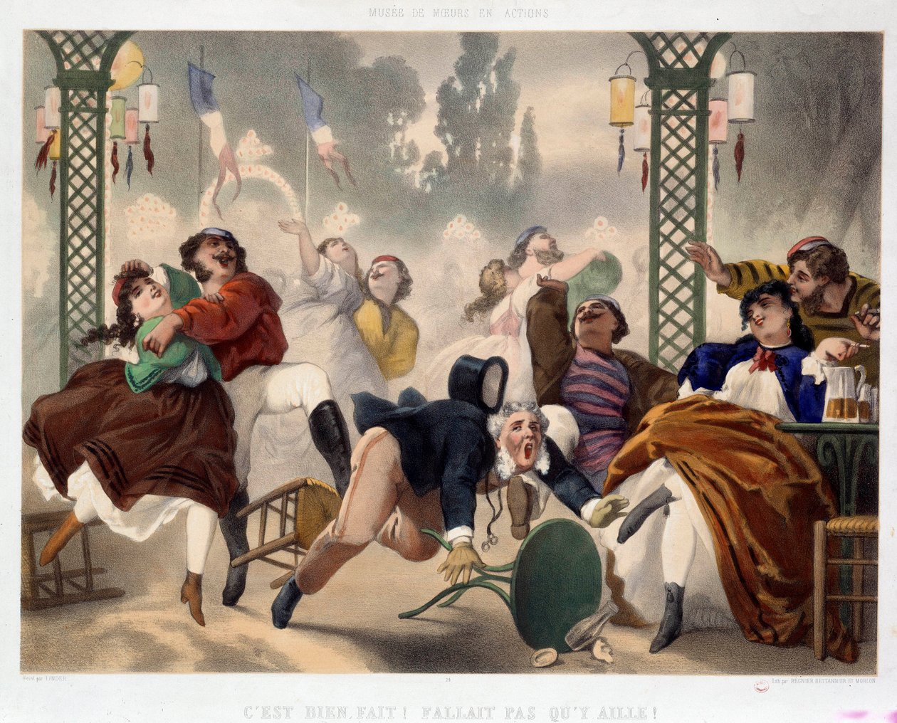 El casino de Asnieres de Philippe Jacques Linder