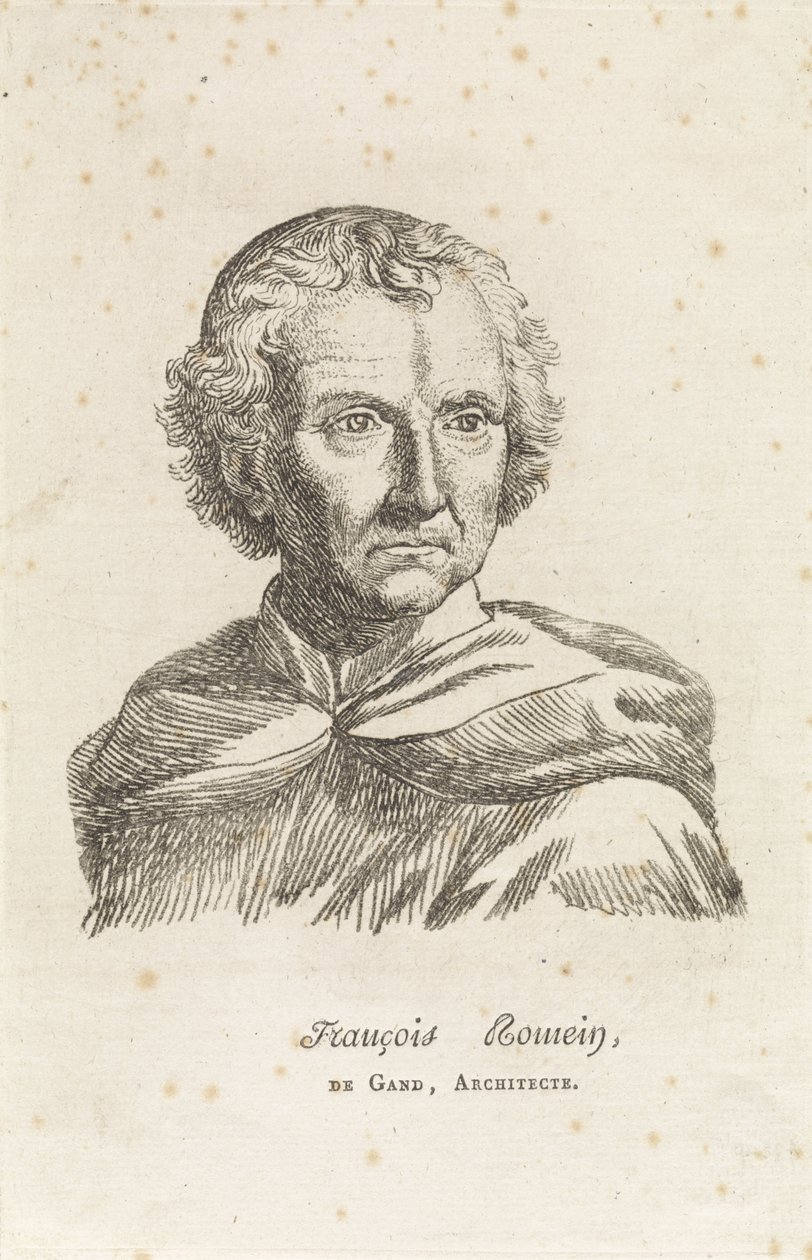 Retrato de François Román de Philippe Lambert Joseph Spruyt
