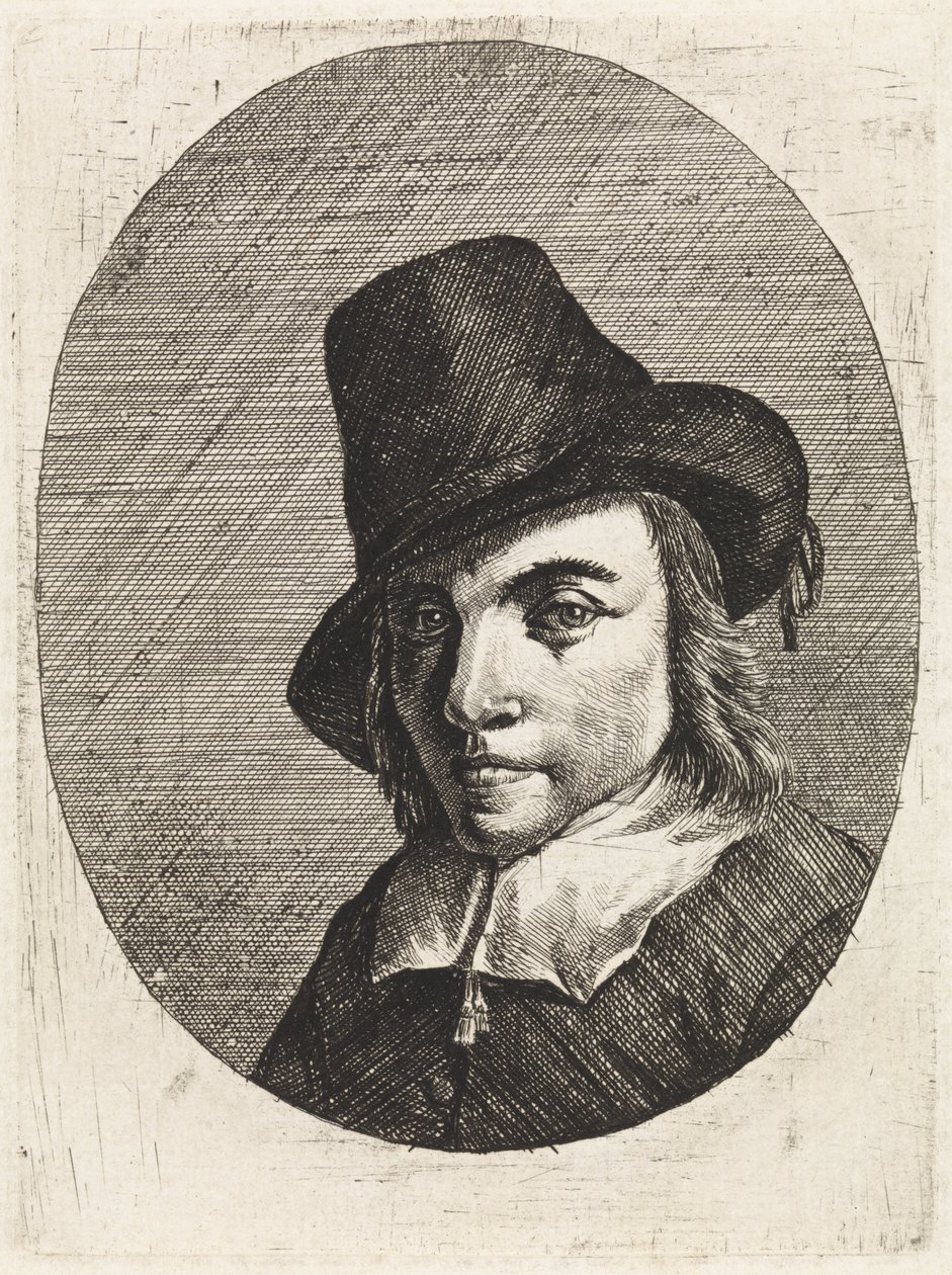 Retrato de un hombre desconocido de Philippe Lambert Joseph Spruyt
