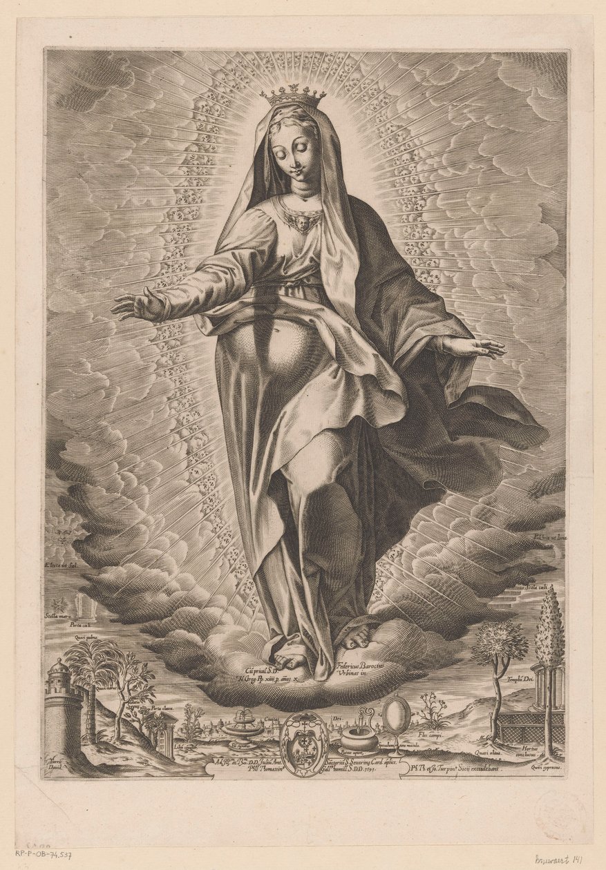 Inmaculada Concepción de María de Philippe Thomassin