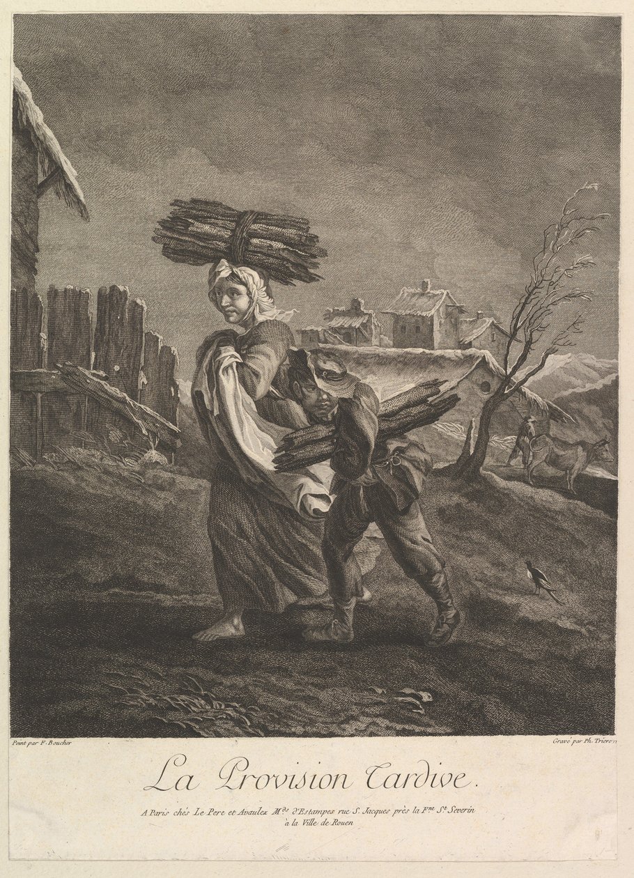 La última provisión, 1771 de Philippe Triere