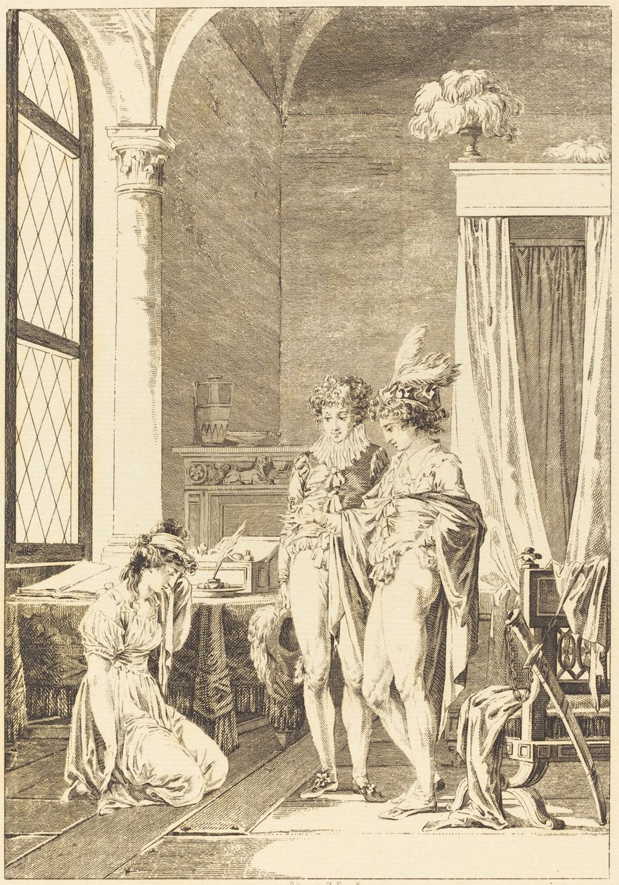 Joconde: El Perdón de Philippe Triere after Jean Baptiste Mallet