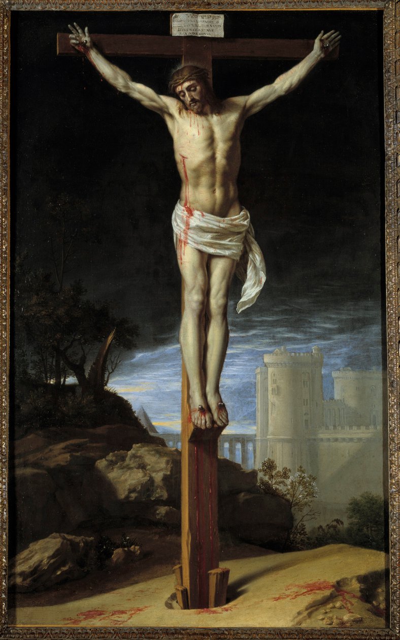 Cristo en la cruz de Philippe de Champaigne