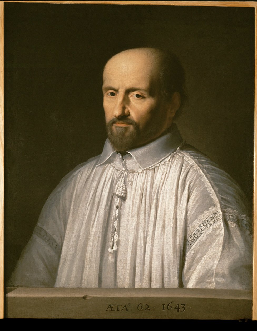 Jean Duvergier de Hauranne, Abad de San Cyran (óleo) de Philippe de Champaigne