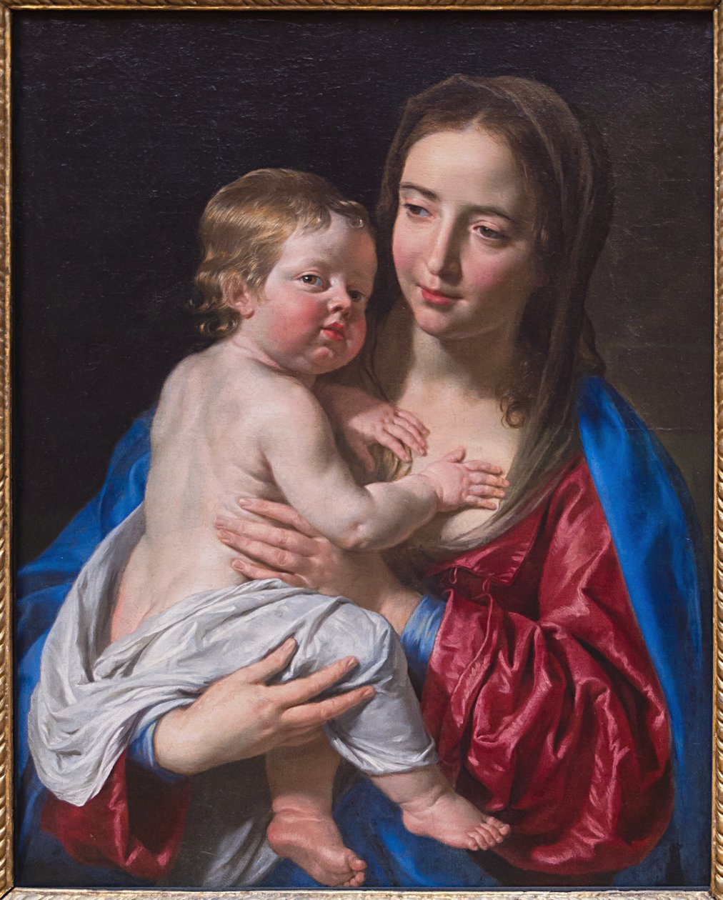 Madonna con el Niño de Philippe de Champaigne