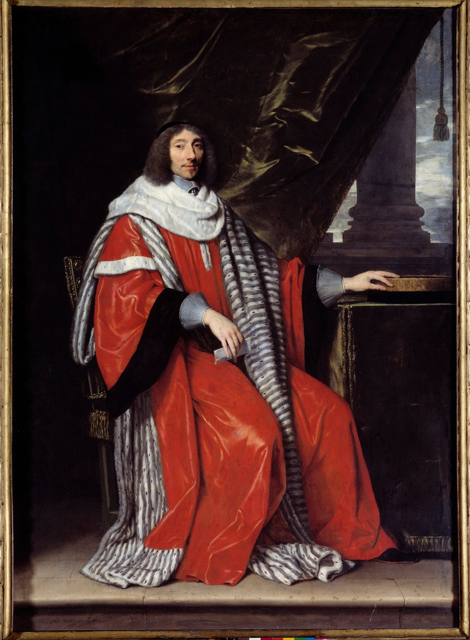 Retrato de cuerpo entero de Jean Antoine de Mesme de Philippe de Champaigne