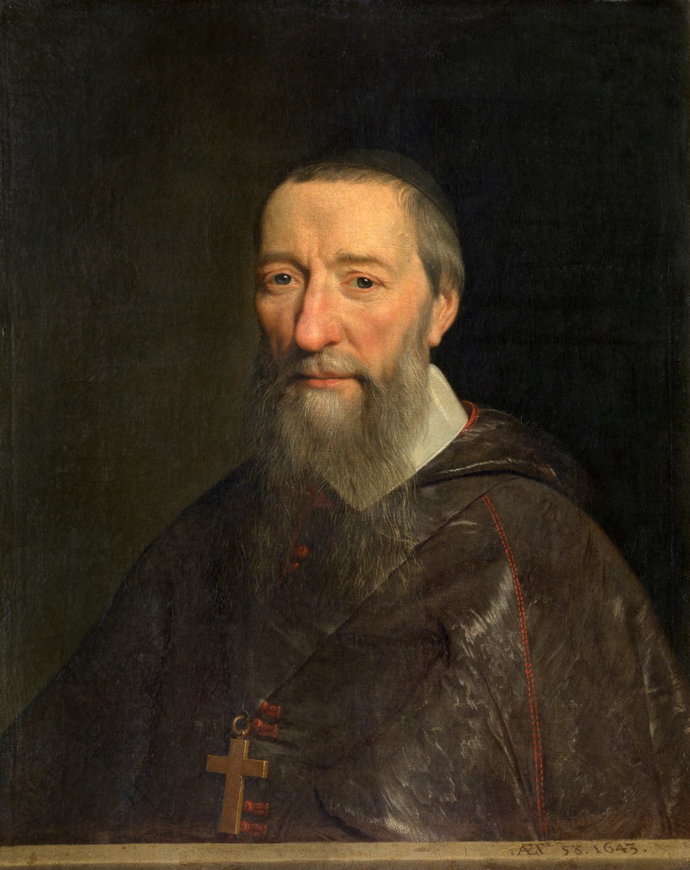 Retrato del obispo Jean-Pierre Camus de Philippe de Champaigne