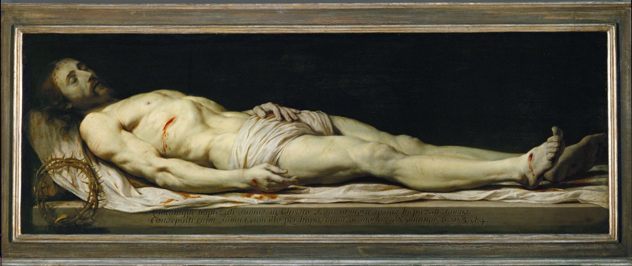 El Cristo muerto ... de Philippe de Champaigne
