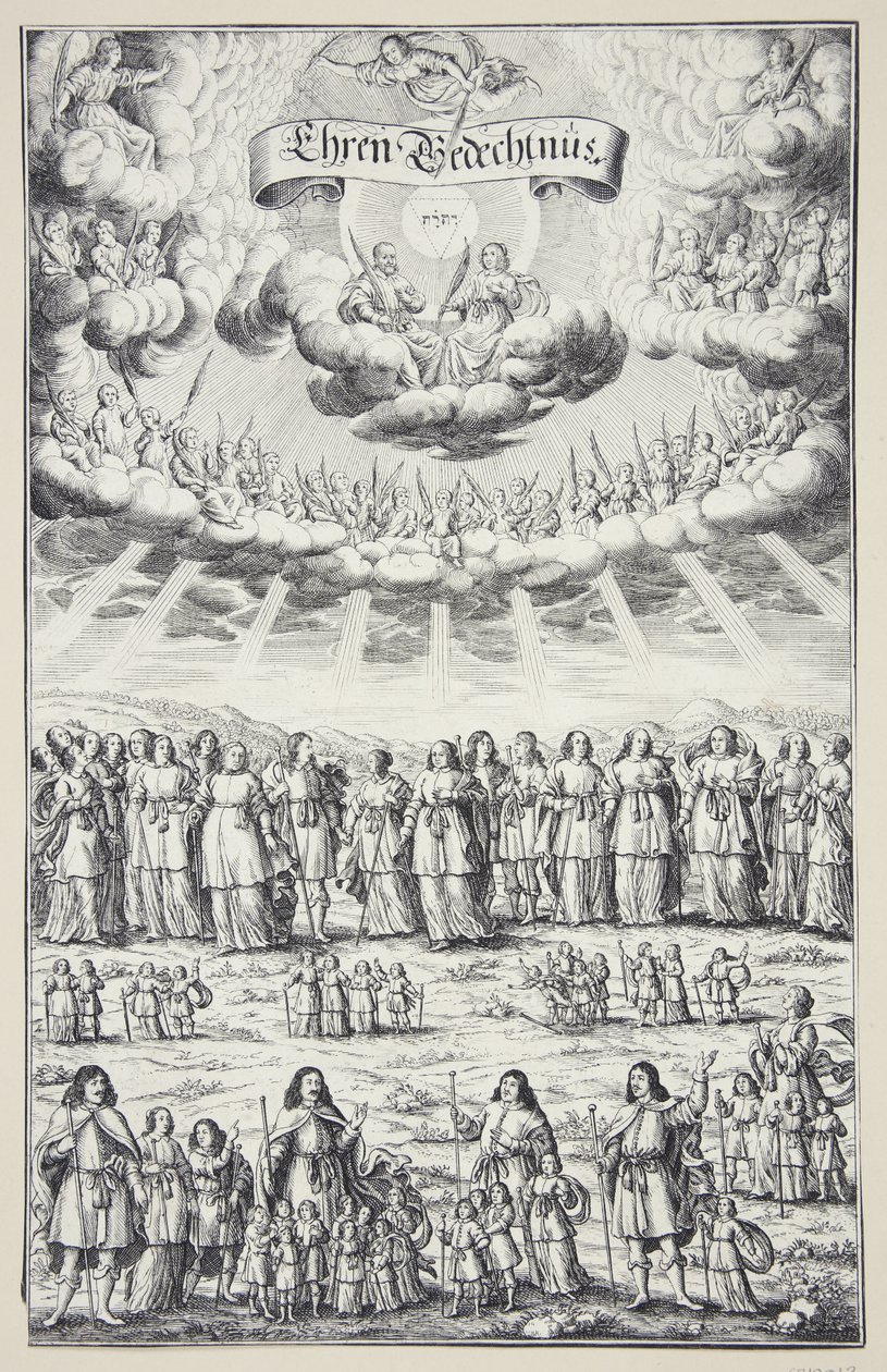 El Señor asignando deberes a los tres estados de Philips Galle