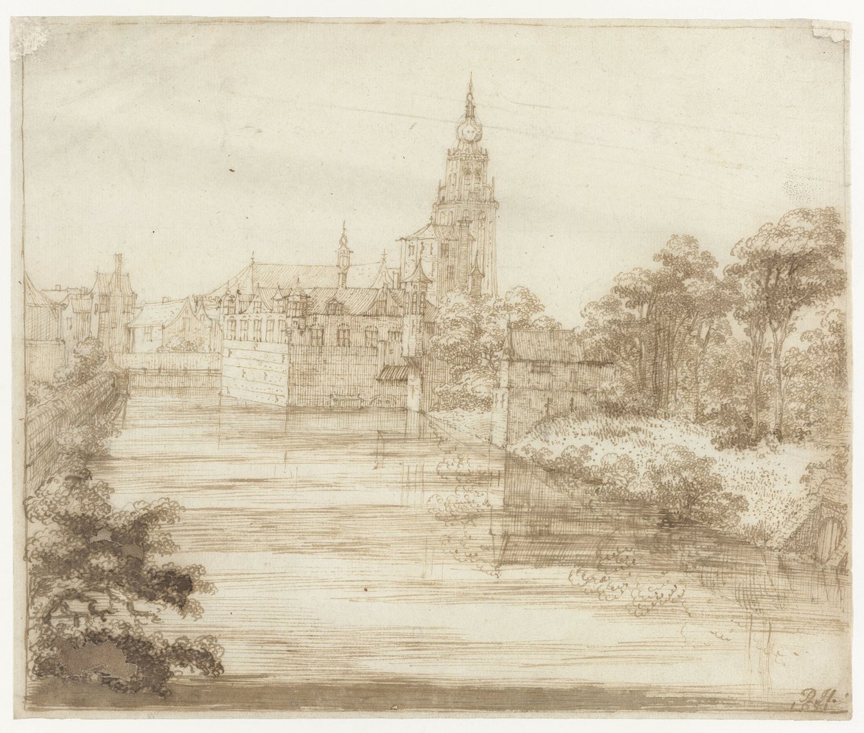 Vista de Breda de Philips Huygens