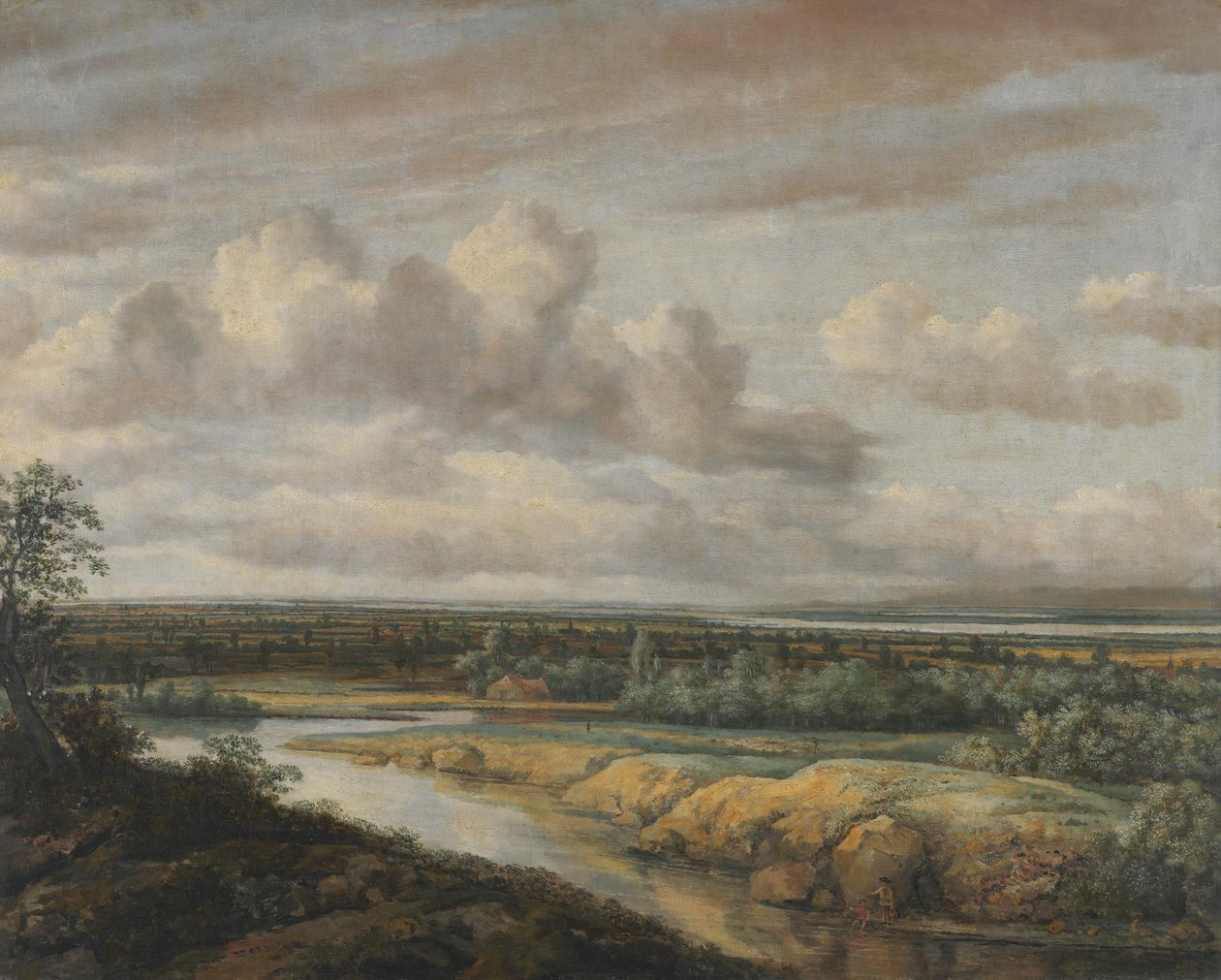 Paisaje llano de Philips Koninck