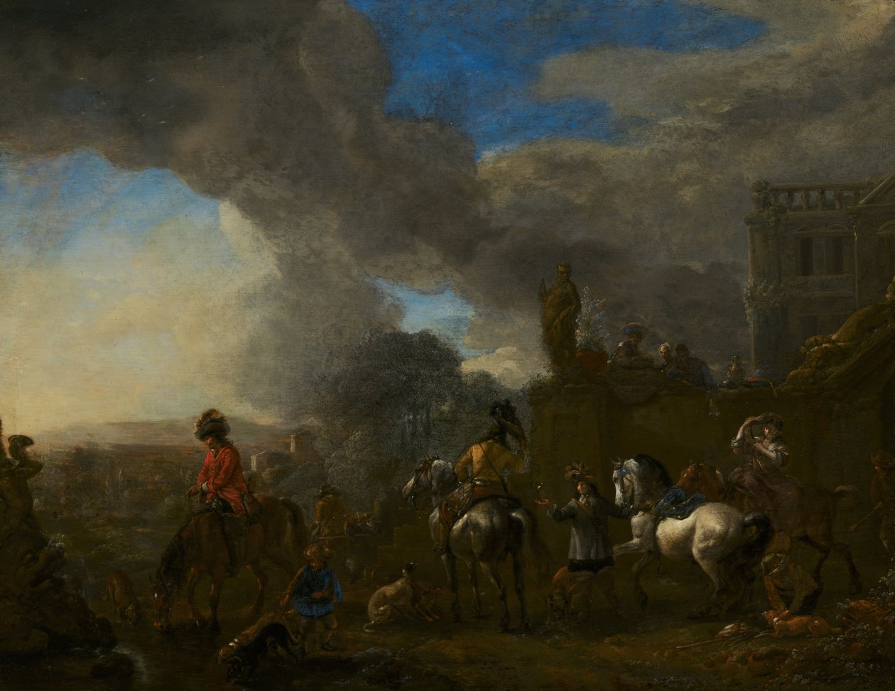 Cetrería de Philips Wouwerman