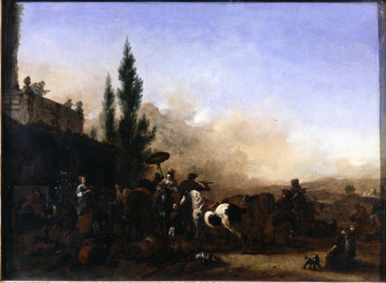 El regreso de Hawking de Philips Wouwerman
