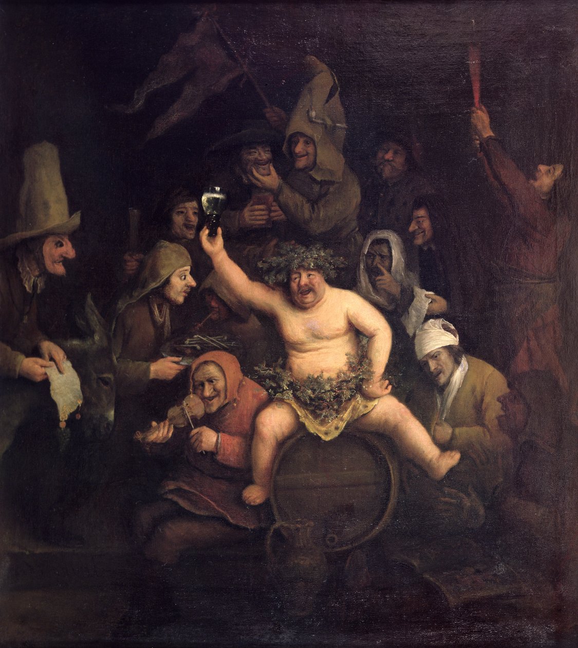 La fiesta de Baco de Phillips de Koninck