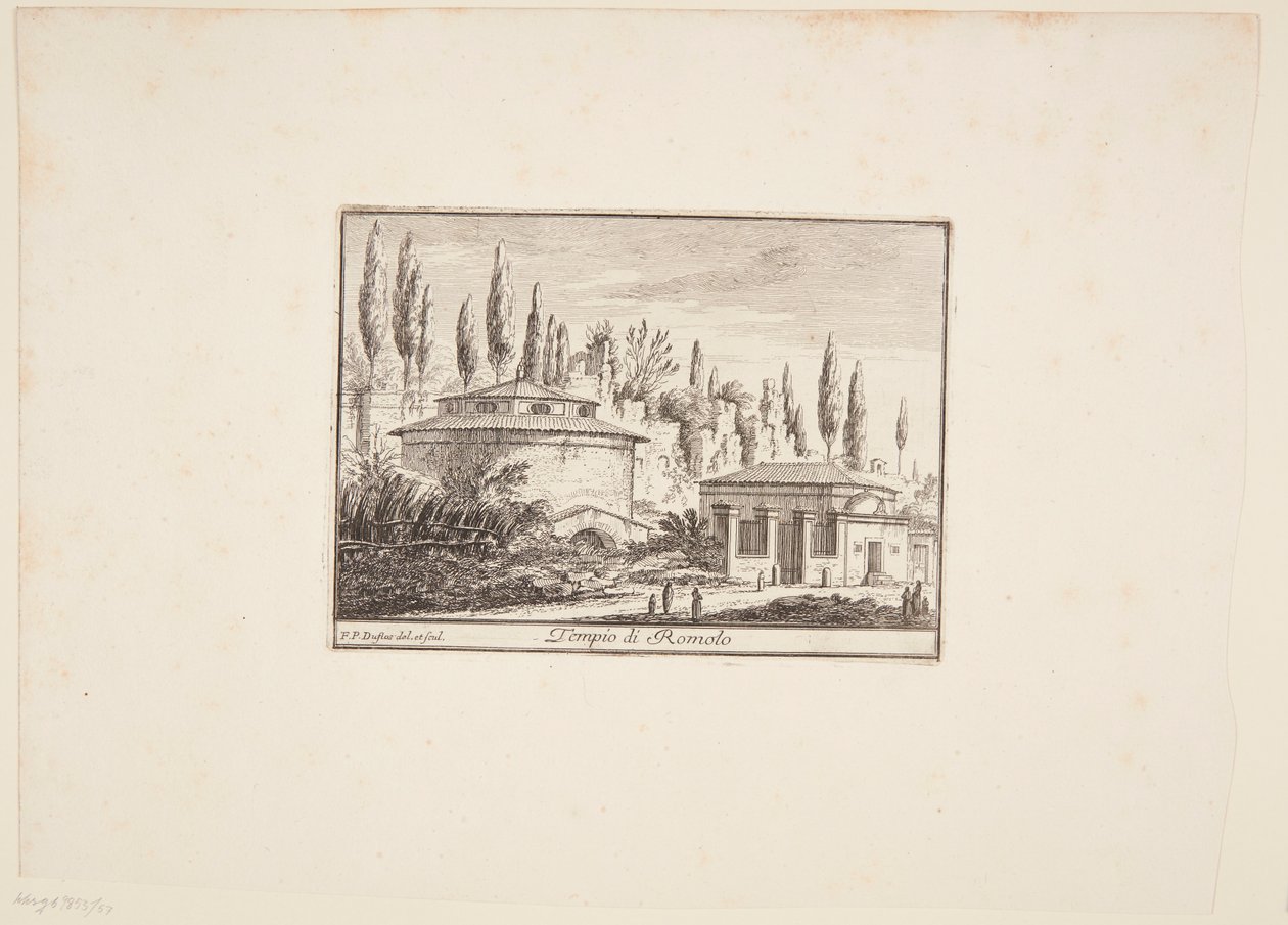 Danés:  Romulustemplet de Philothée Francois Duflos