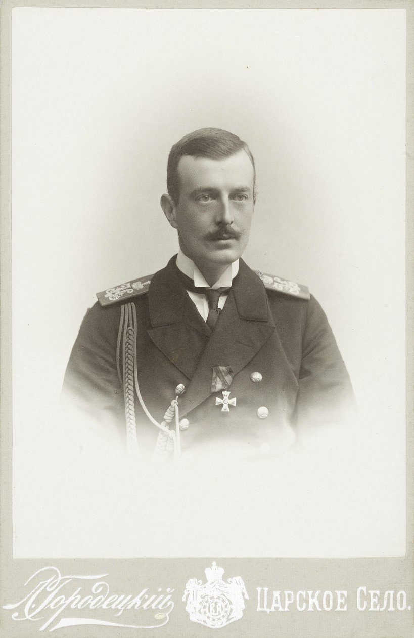 Gran Duque Cirilo Vladimirovich de Rusia 1876-1938 de Photo studio L. Gorodetsky.