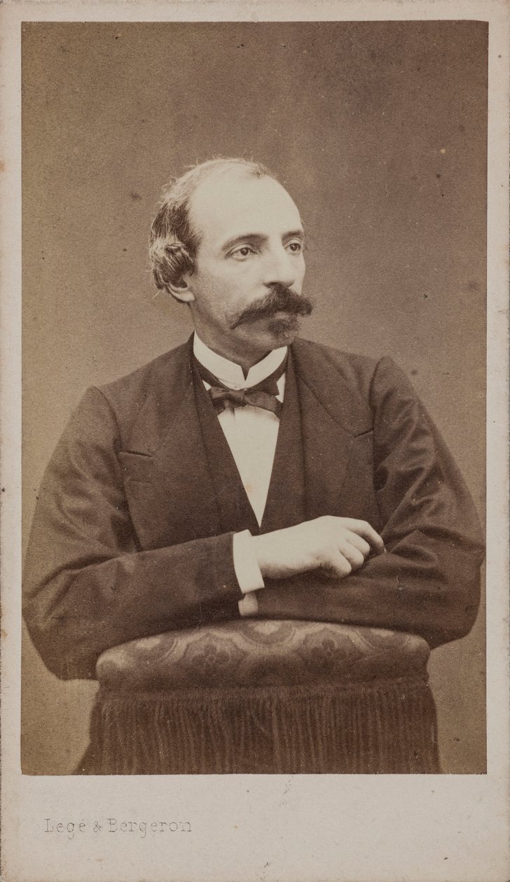Retrato del compositor Émile Jonas 1827-1905 de Photo studio Legé and Bergeron.
