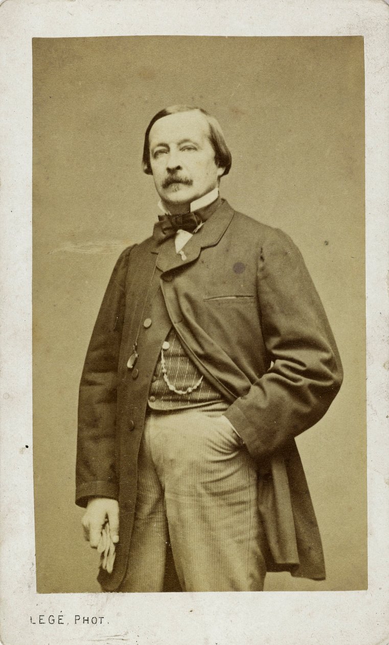 Retrato del pianista y compositor Félix Le Couppey 1811-1887 de Photo studio Legé and Bergeron.