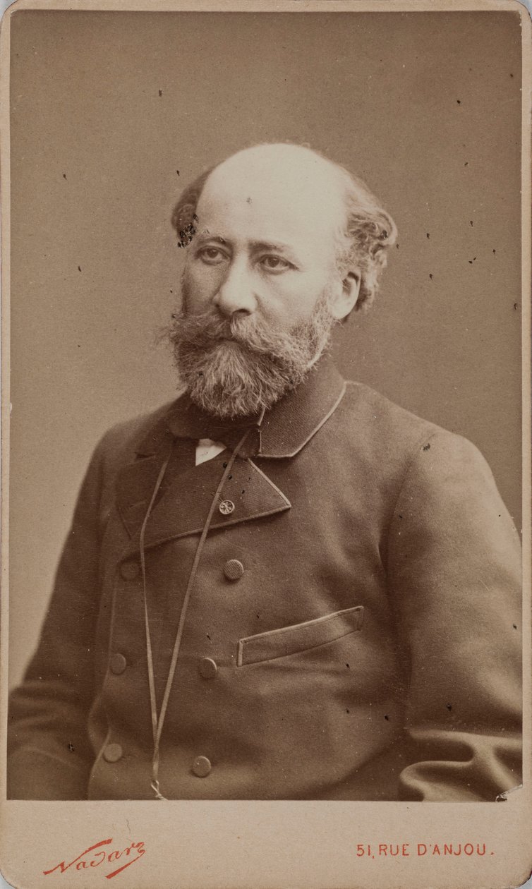 Retrato de Octave Feuillet 1821-1890 de Photo studio Nadar.