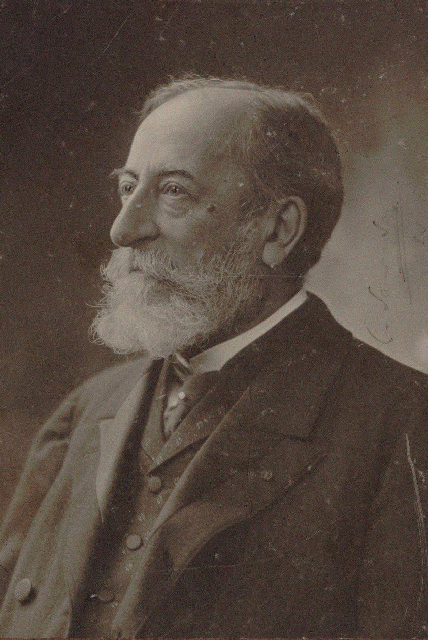 Retrato del compositor Camille Saint-Saëns 1835-1921, 1910 de Photo studio Nadar.