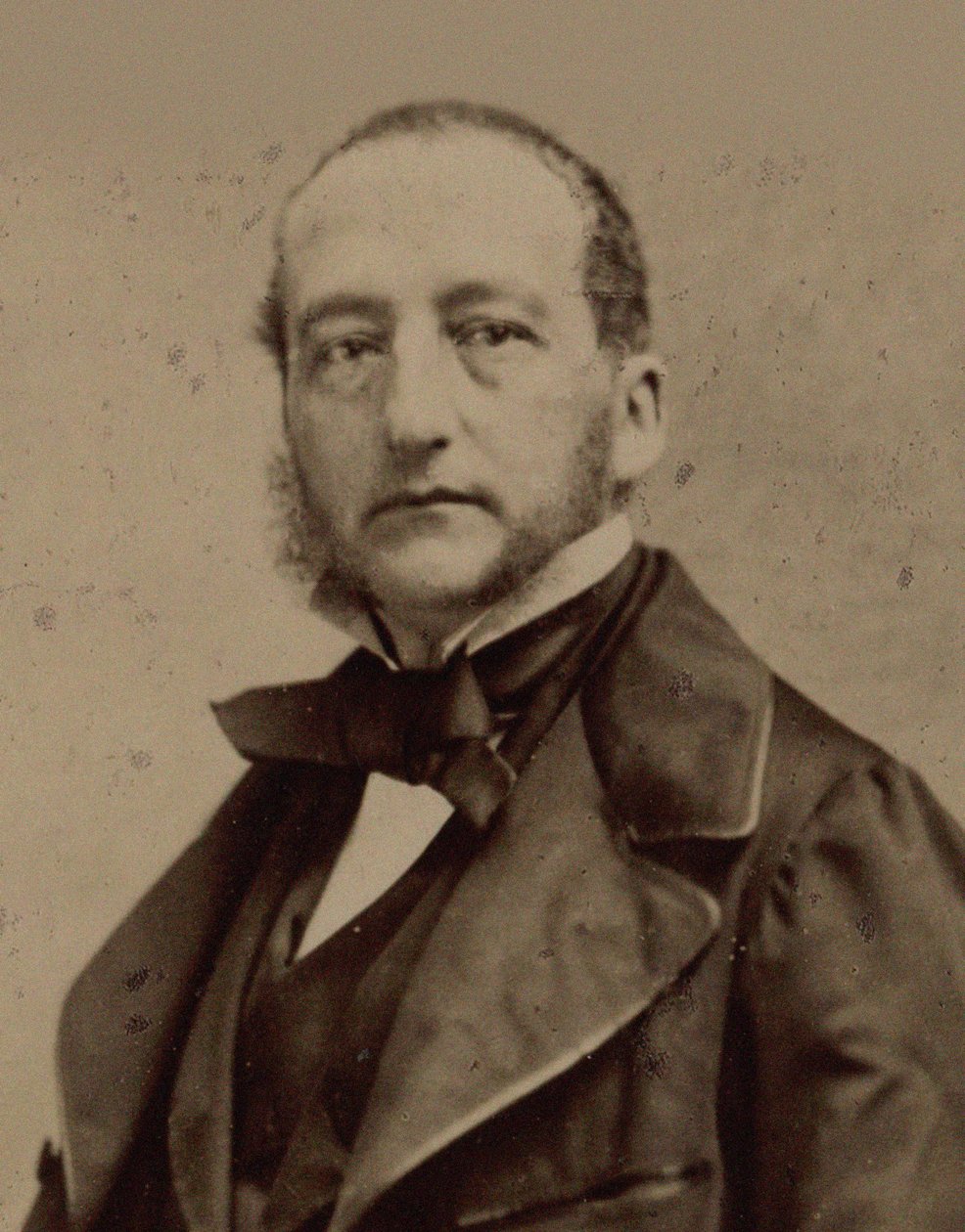 Retrato del pianista y compositor Sigismund Thalberg 1812-1871, ca 1860 de Photo studio Nadar.