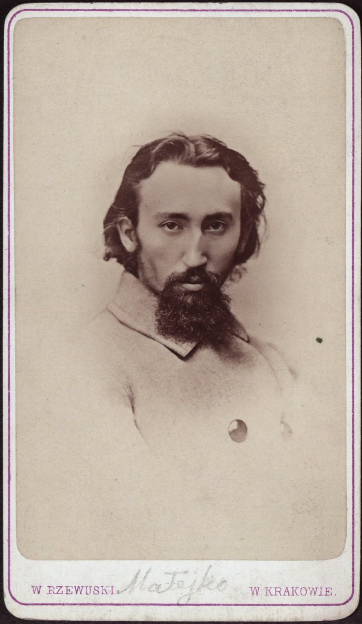 Retrato de Jan Matejko 1838-1893, c. 1880 de Photo studio Waleri Rzewuski.