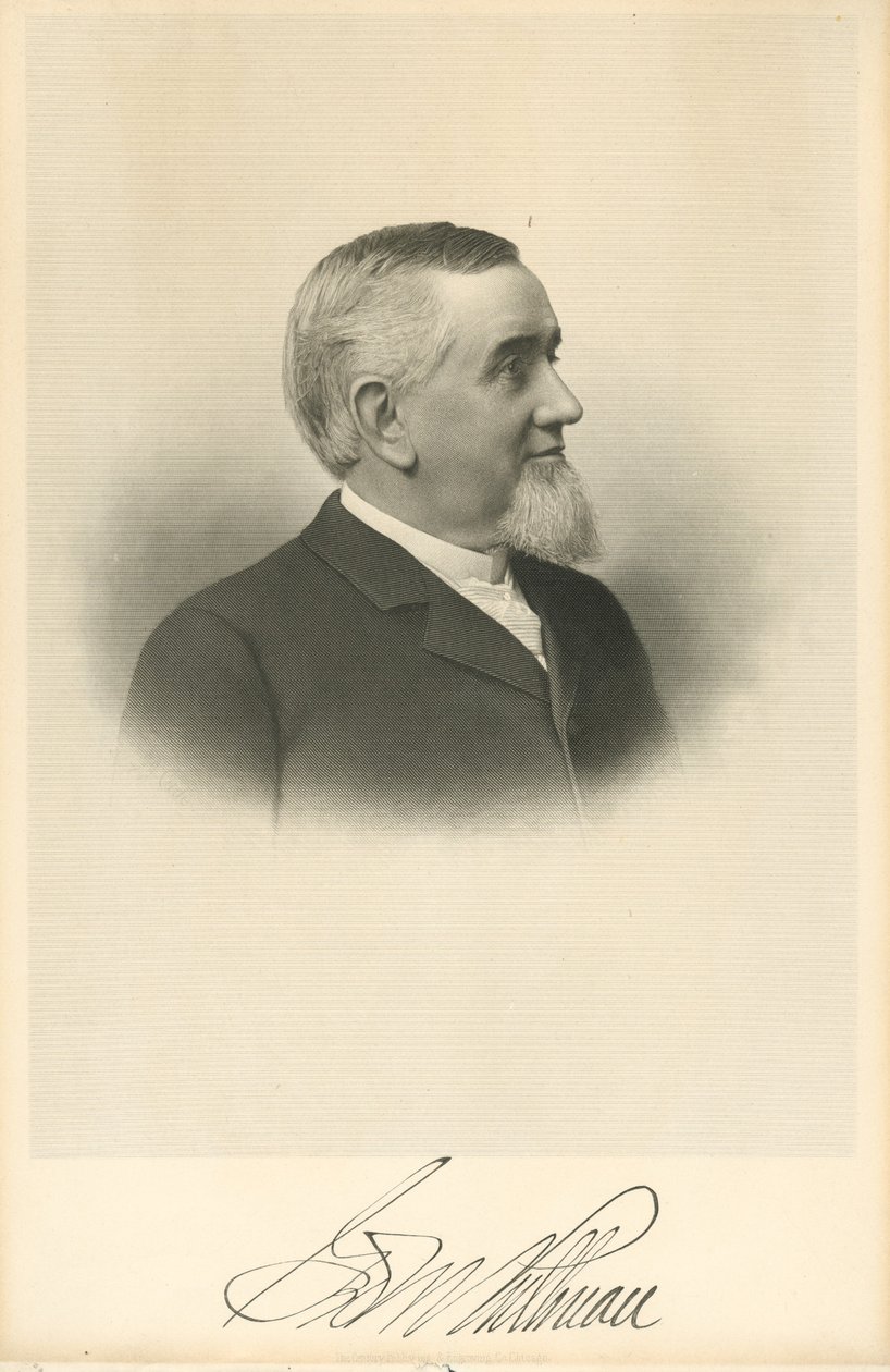 George Pullman (fotograbado) de Photographer American