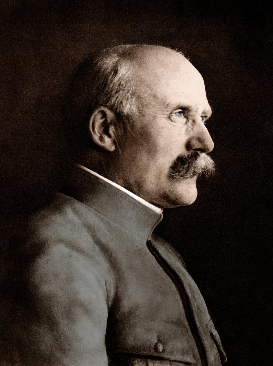 Retrato del mariscal Philippe Petain, hacia 1916-1917 (foto) de Photographer French