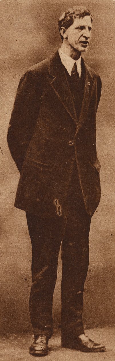 Eamon de Valera, político irlandés y 3er Presidente de Irlanda (foto b/n) de Photographer Irish