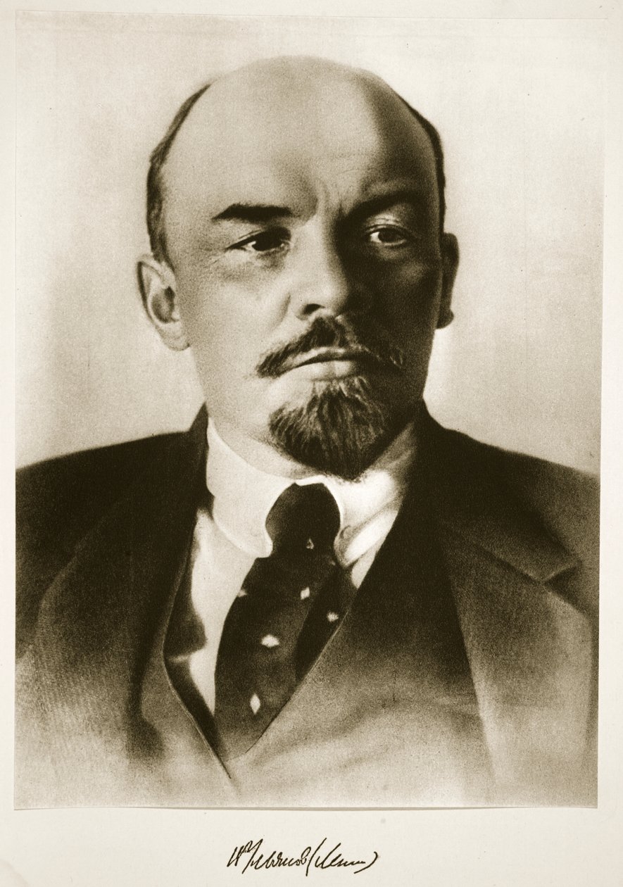 Lenin (fotograbado) de Photographer Russian