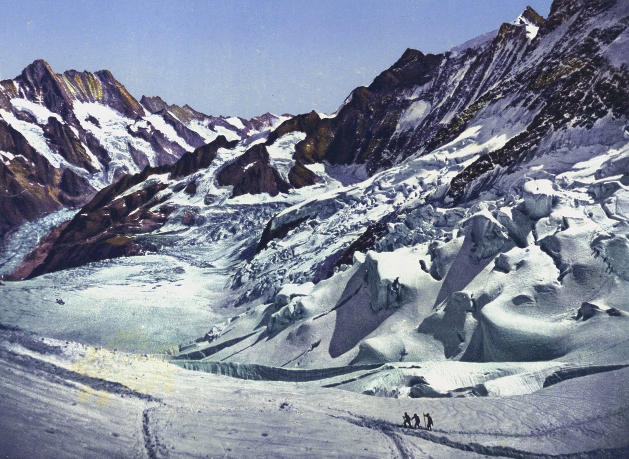 Ferrocarril de la Jungfrau, en la estación de Eismeer (foto) de Photographer Swiss
