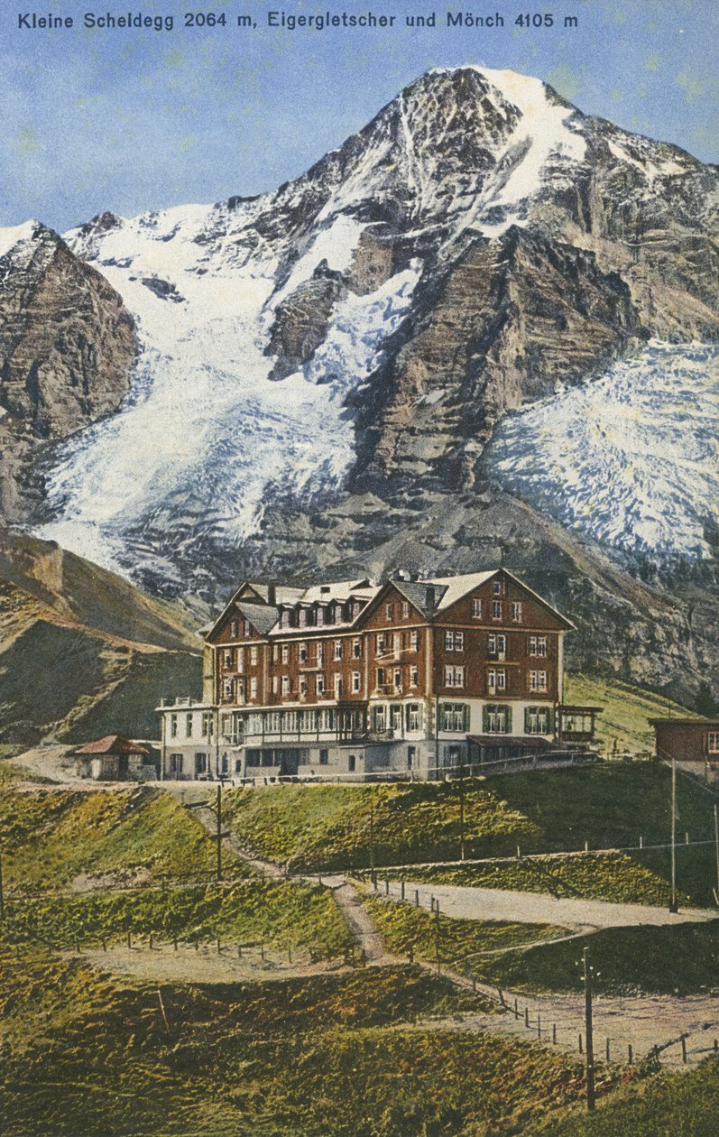 Kleine Scheidegg, Suiza (foto en color) de Photographer Swiss