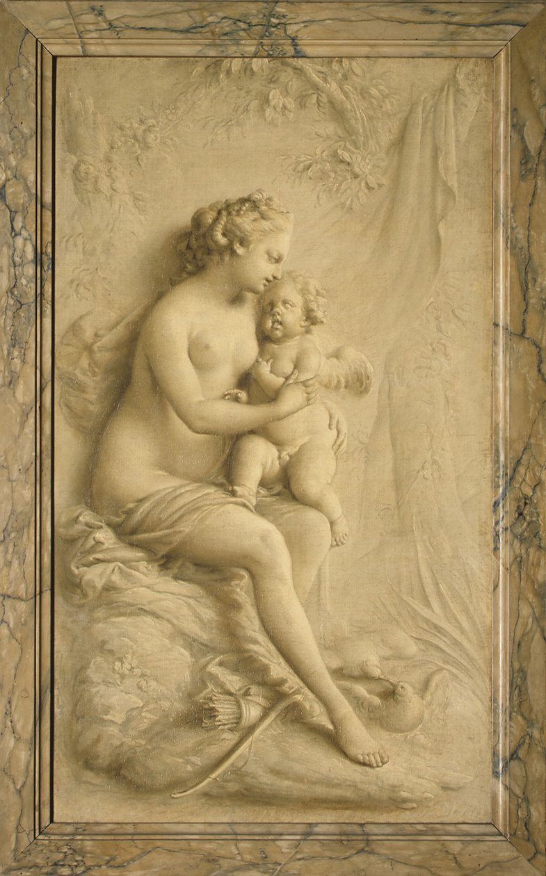 Venus y Cupido de Piat Joseph Sauvage