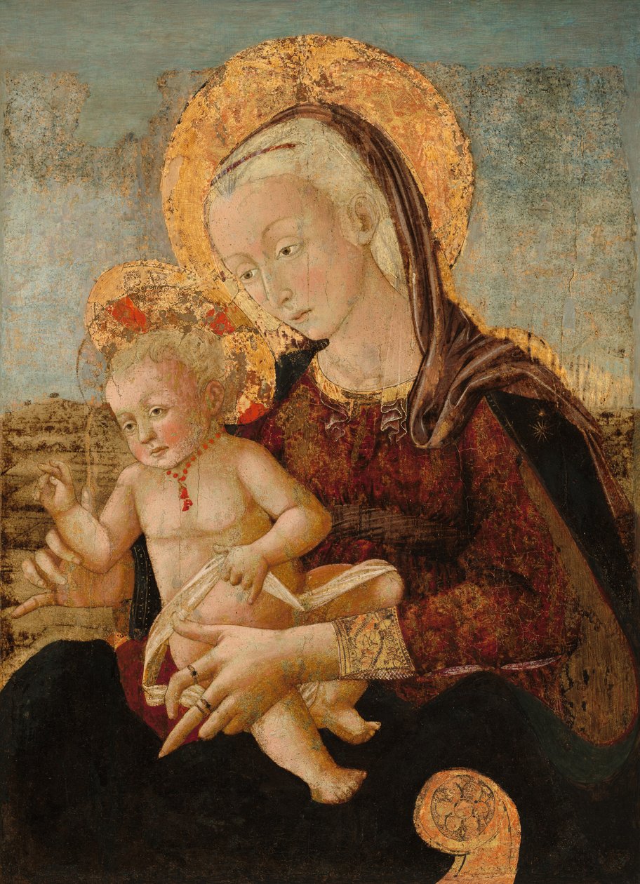 Madonna y Niño, c. 1475 de Pier Francesco Fiorentino