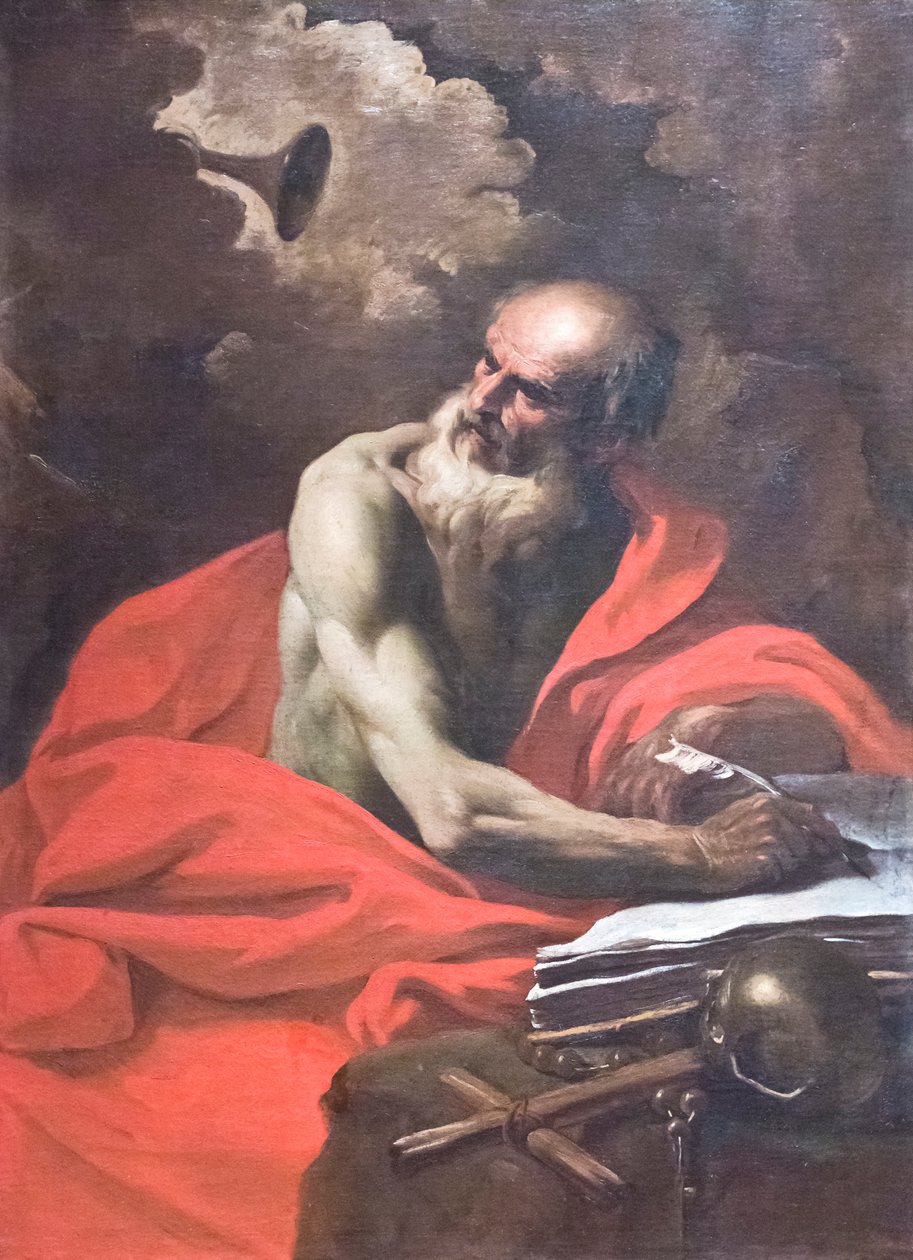 San Jerónimo (óleo sobre lienzo) de Pier Francesco Mola